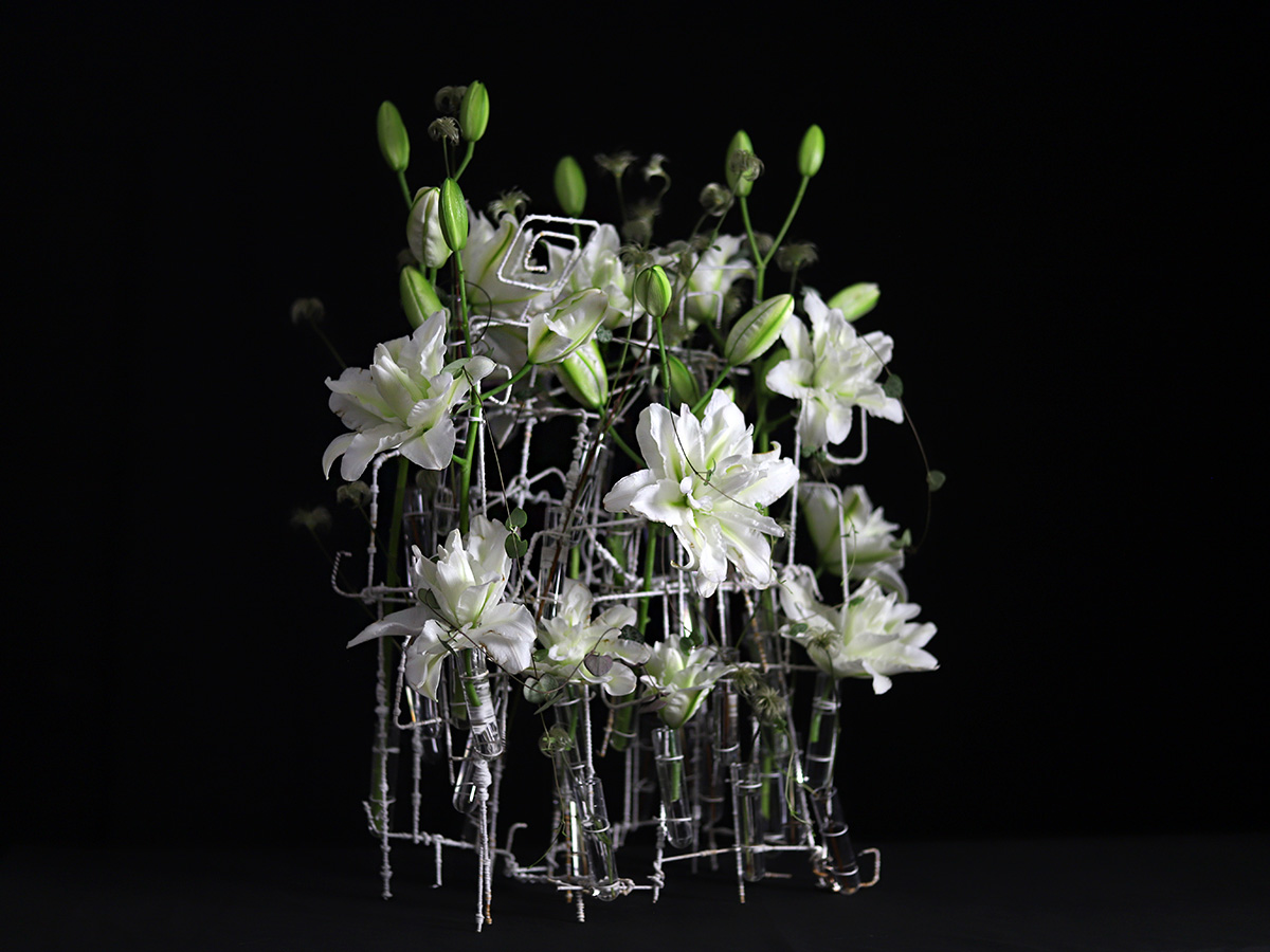 Double Lily Bowl of Beauty design by Gaétan Jacquet on Thursd