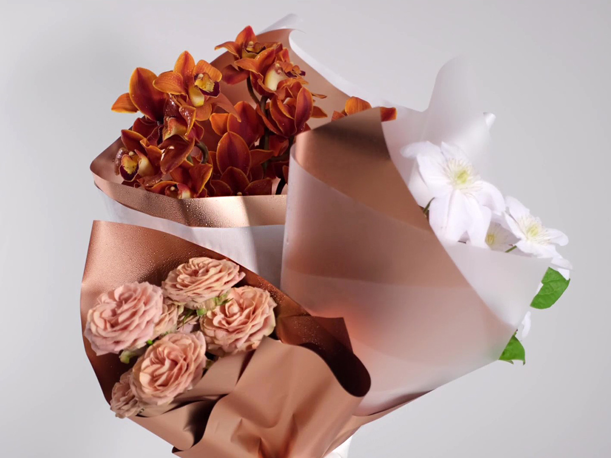 Joseph Massie curated wrapping cymbidium on Thursd