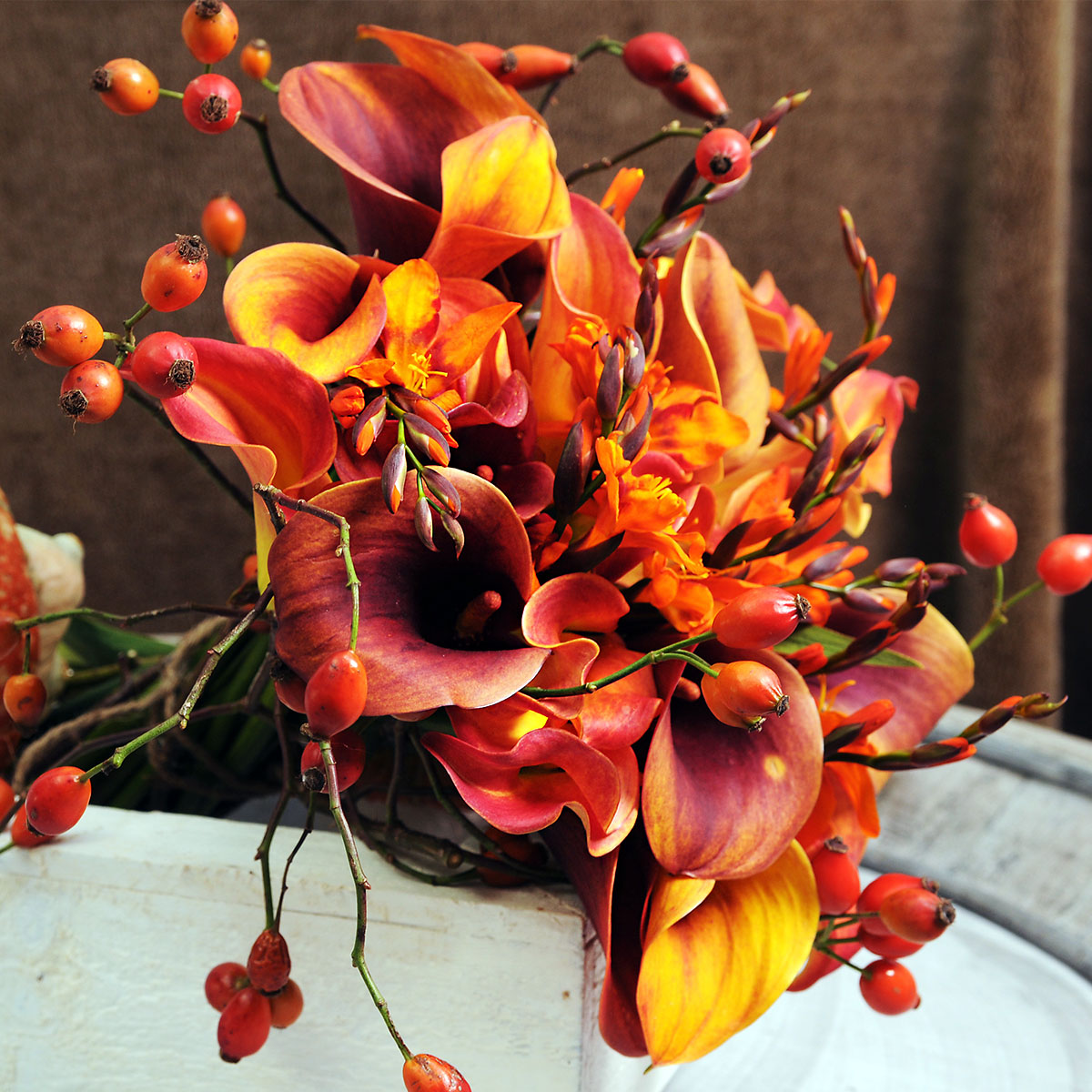 Orange Calla Indian Summer by Simply Calla on Thursd