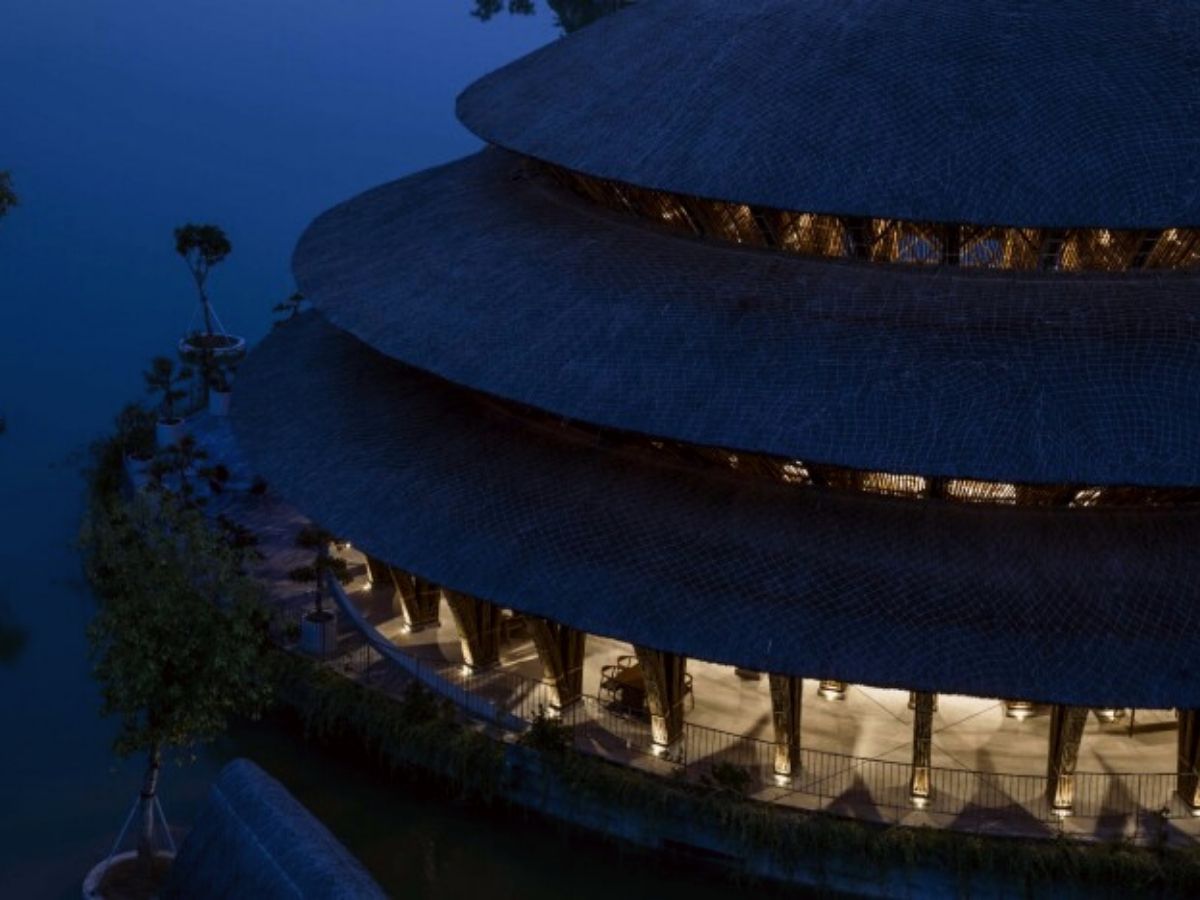 Night View of Bamboo Dome on Thursd