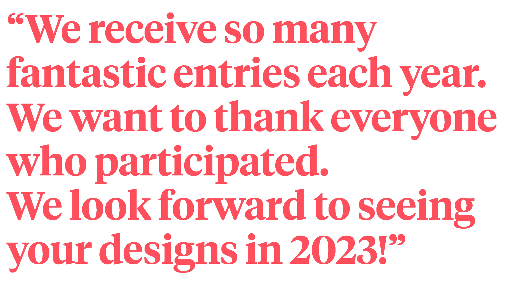 Quote Alexandra competition 2022 on Thursd