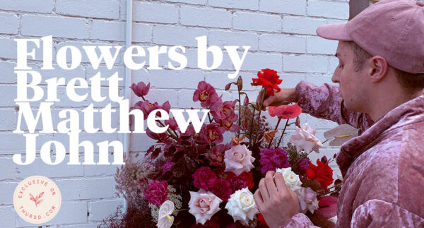 Flowers by Brett Matthew John Header - interview on thursd