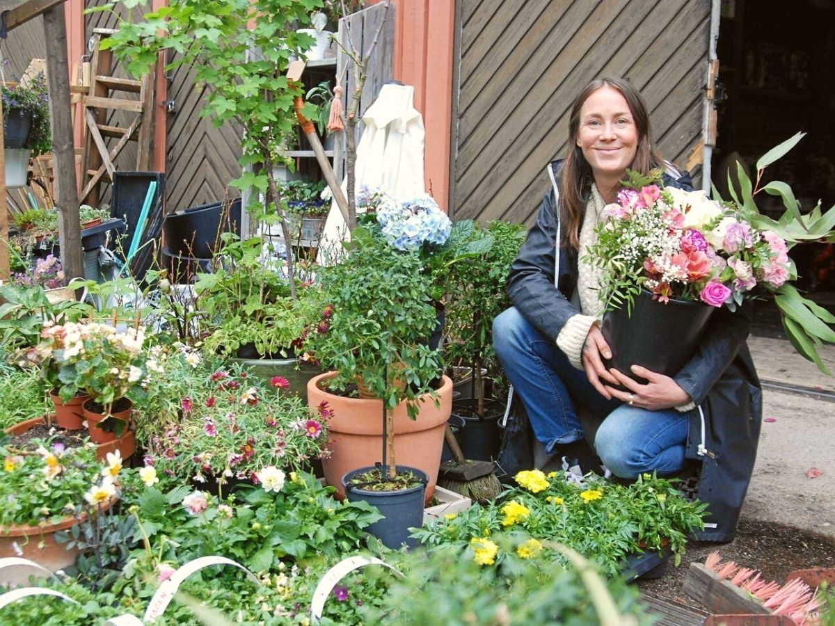 Armi Kunnaalas is the Finnish florist who gives plants and flowers a second chance on Thursd
