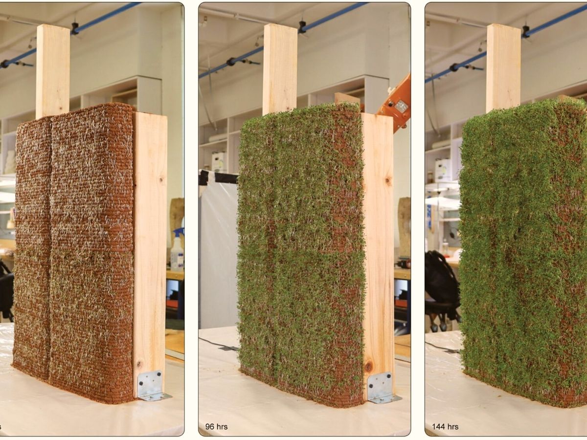 Living Soil Wall prototype by University of Virginia on Thursd