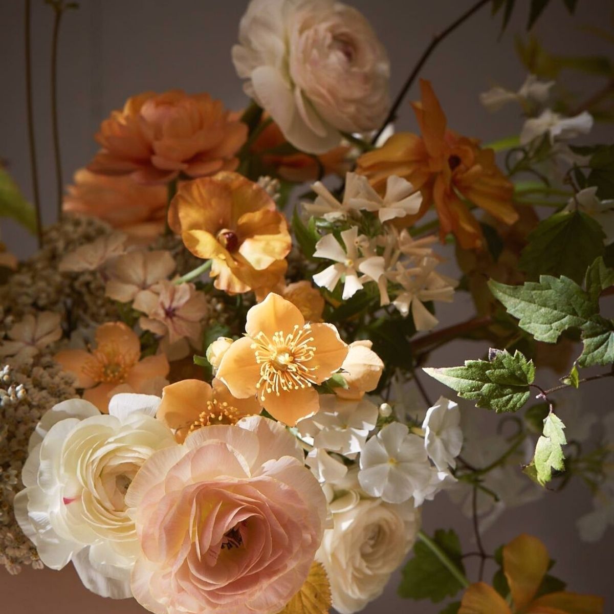 La Musa de Las Flores wedding floral arrangements on Thursd
