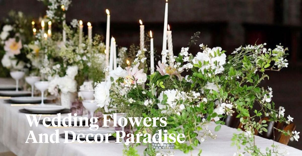 Wedding flowers and decor header on Thursd 