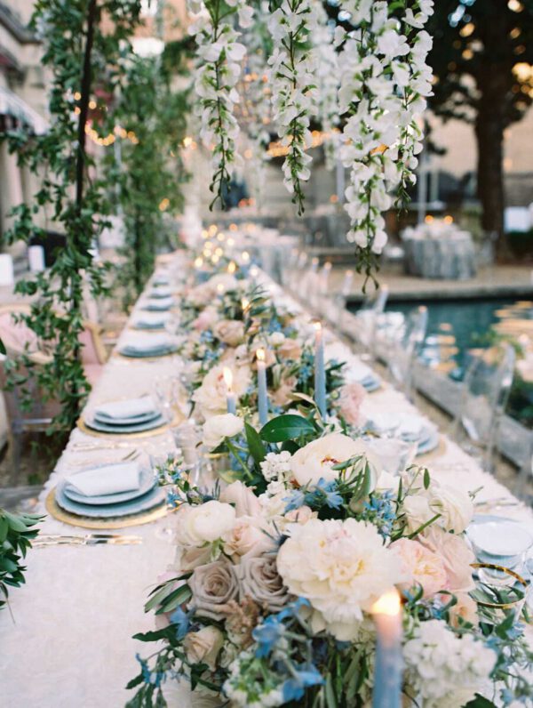 Holly Chapple Reshapes the Flower Movement - on thursd holly chapple - wedding table