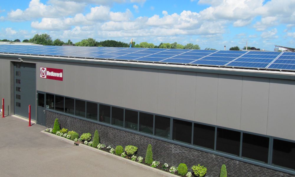Mediaverdi - Solar Panels on roof