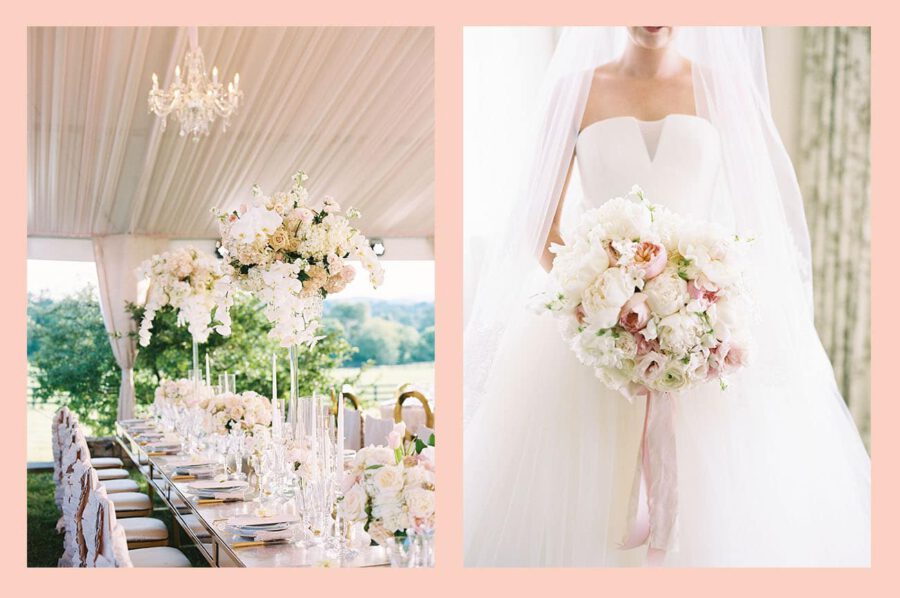 Holly Chapple Reshapes the Flower Movement - wedding collage on thursd