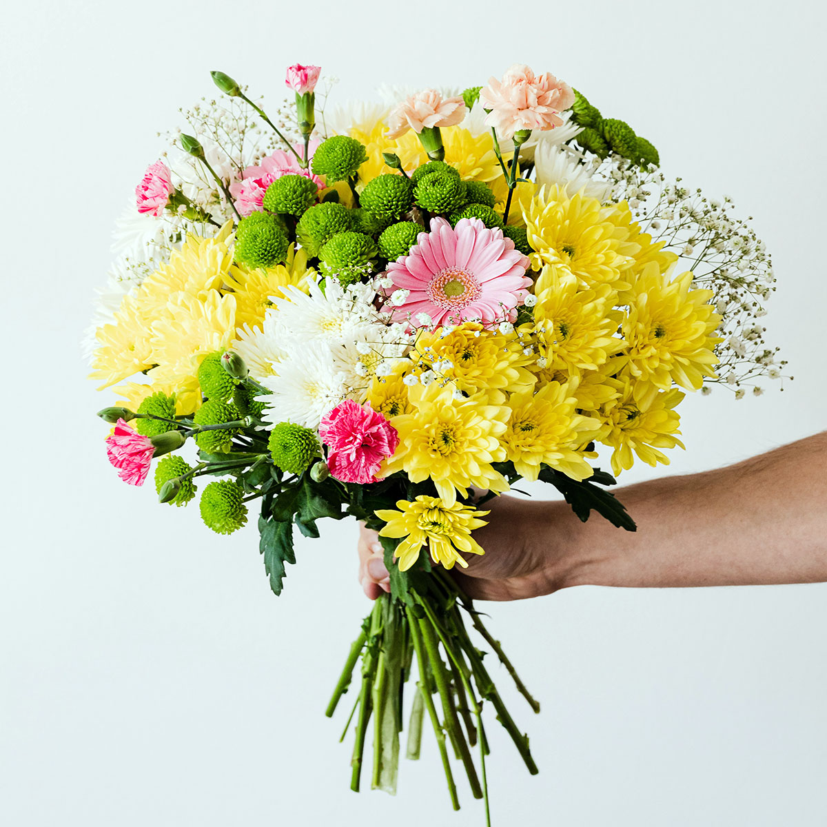 Chrysanthemum bouquet by Karolina Grabowska on Thursd