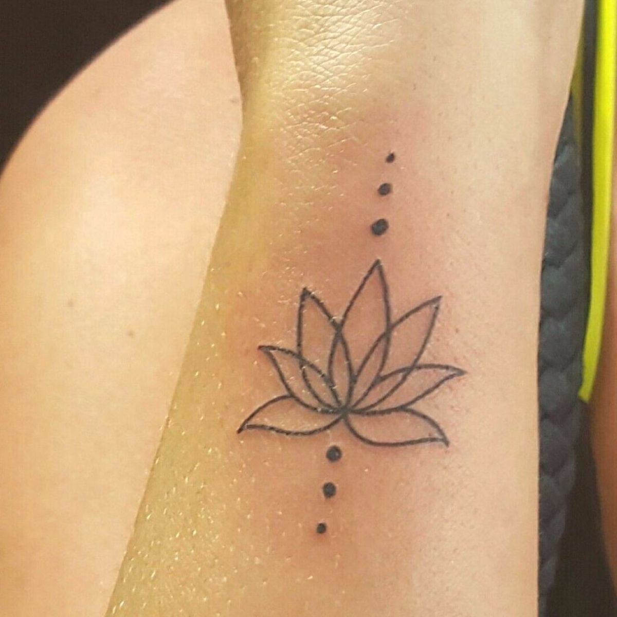 Lotus flower tattoo design on Thursd