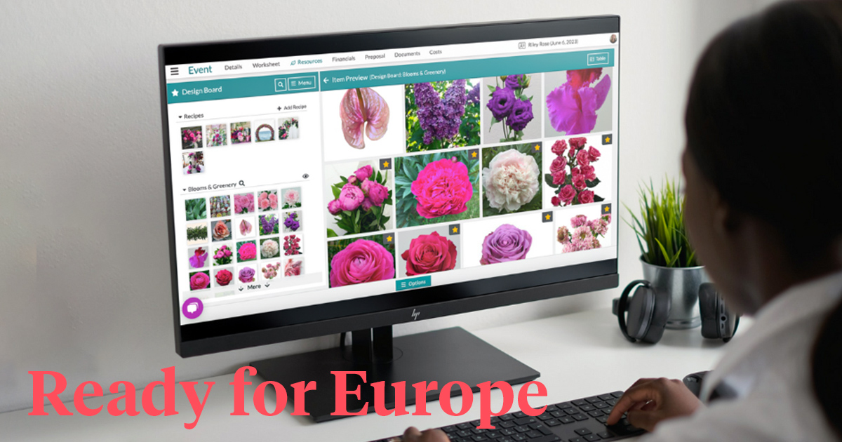 Details Flowers Software for Europe header on Thursd