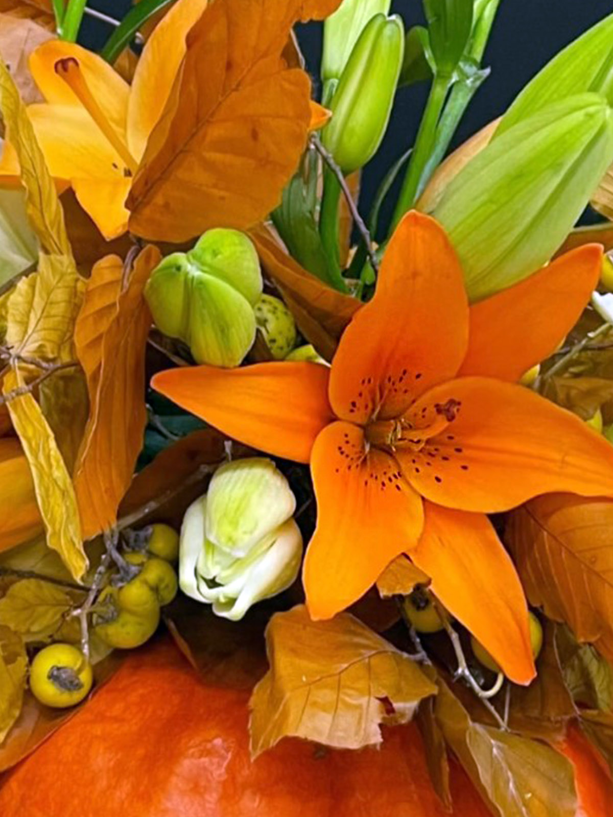Jenny Thomasson Orange Lily design on Thursd