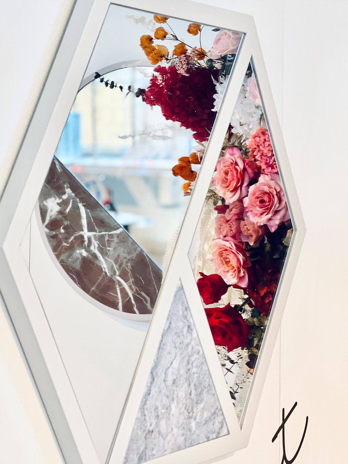 Dutch Design Week Secret Garden flower mirror on Thursd