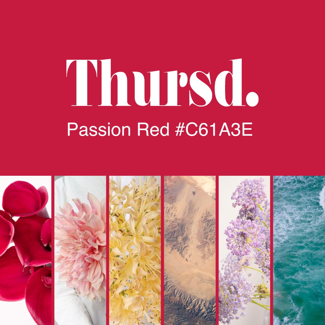 Thursd Floral Trend Color Palette in Nature on Thursd