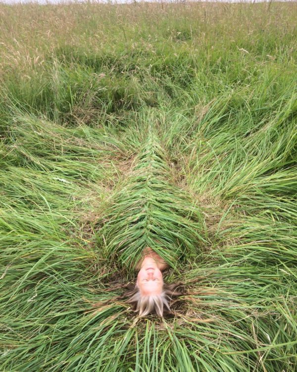 Eco Artist Jeanne Simmons and Her Womenscapes - braided grass 1 - on thursd