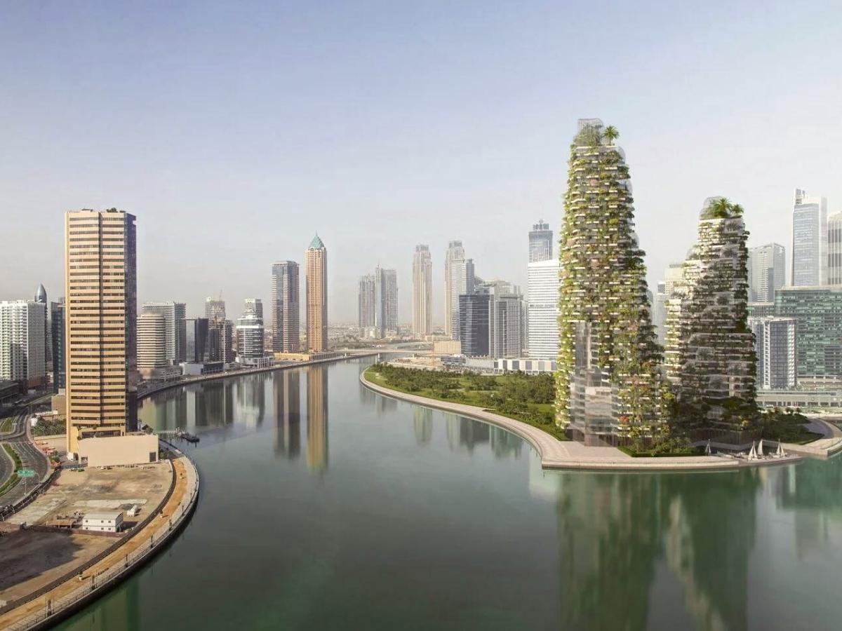 Vertical forest towers in Dubai design on Thursd