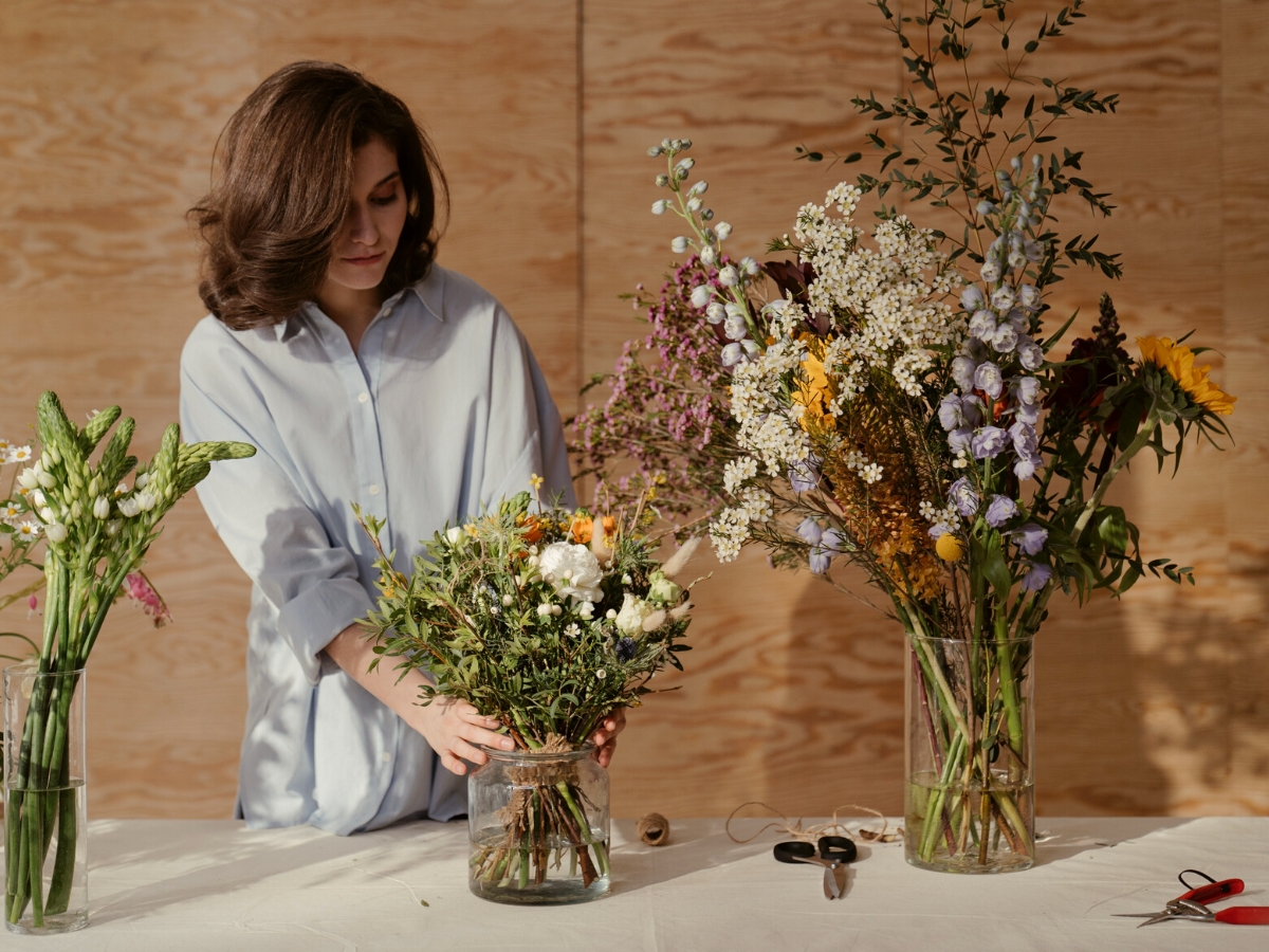 Tips to create your own floral bouquet on Thursd