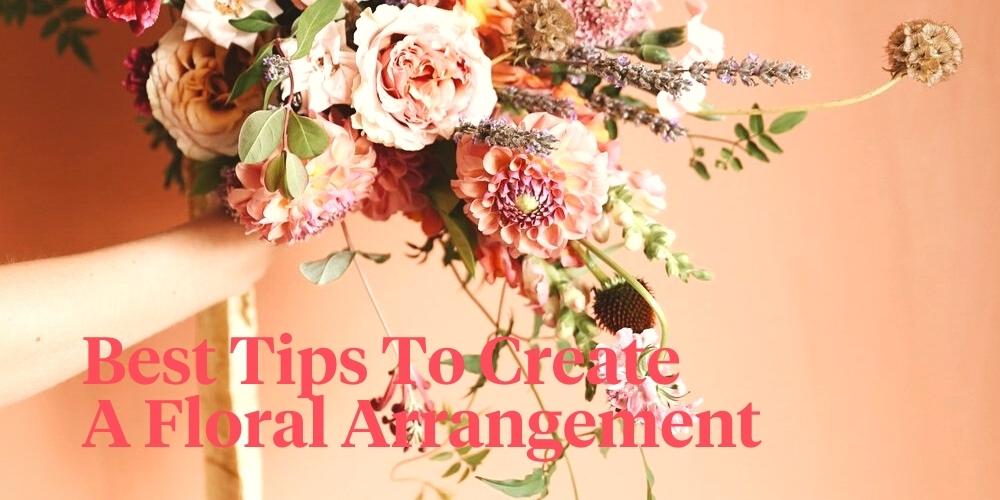 Tips for a good floral arrangement header on Thursd 