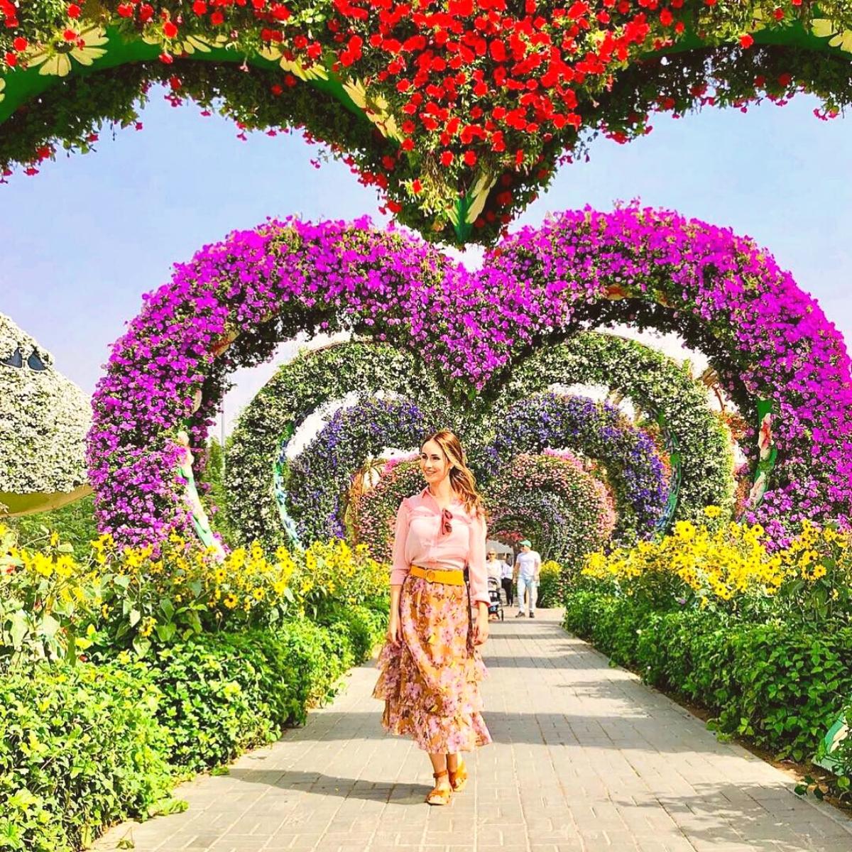 Dubai Miracle Garden on Thursd