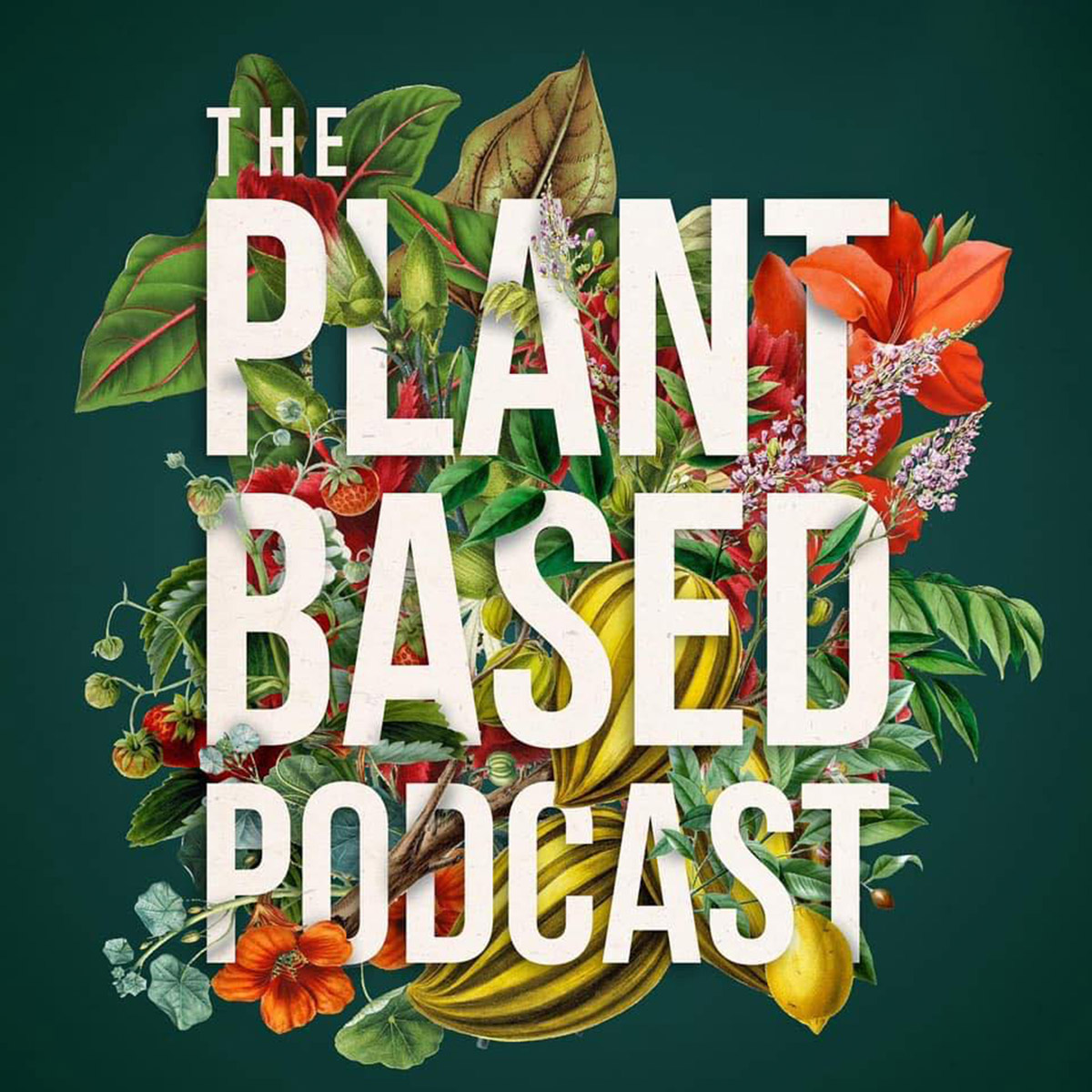 The Plant-Based Podcast logo on Thursd
