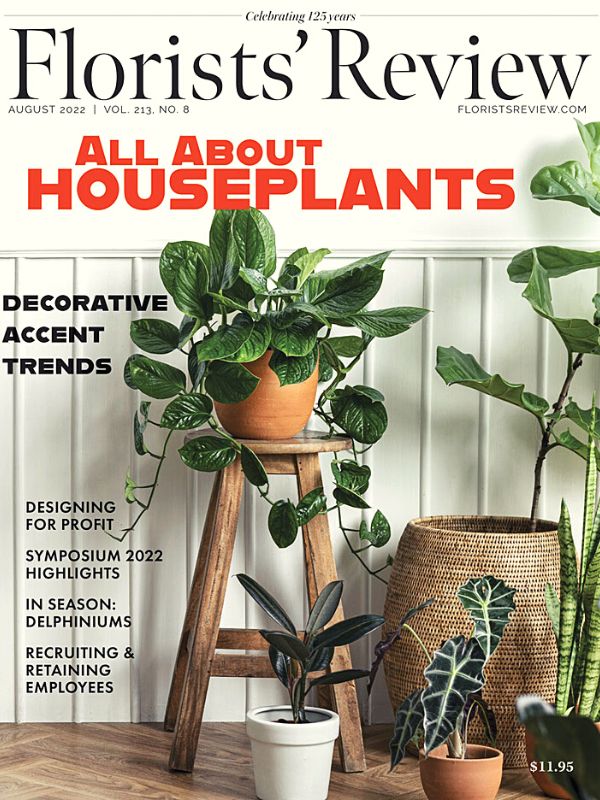 Cover Florists' Review August on Thursd