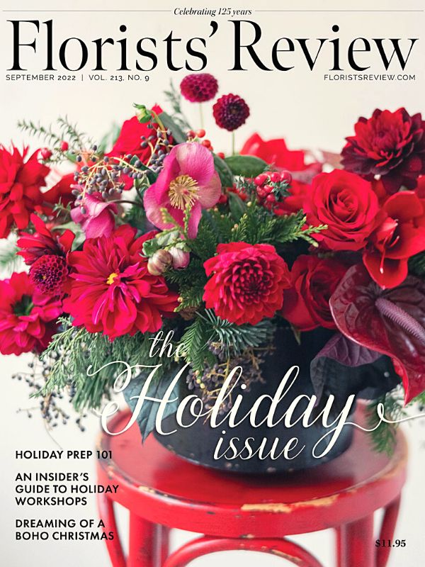 Cover Florists' Review September on Thursd