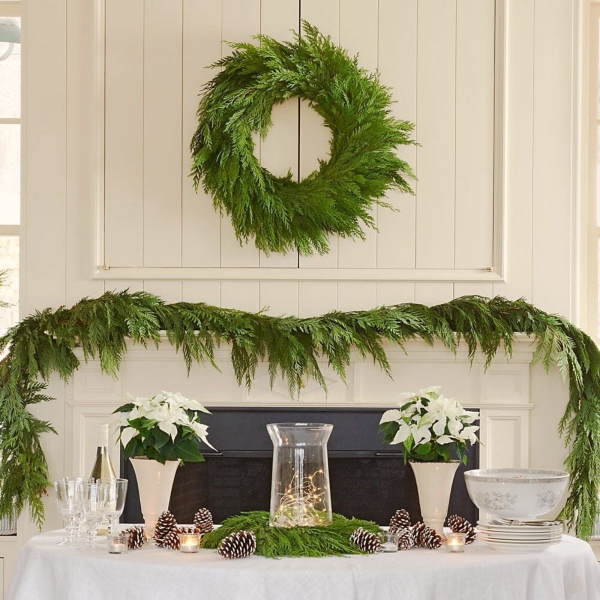 Fresh Greenery for Christmas