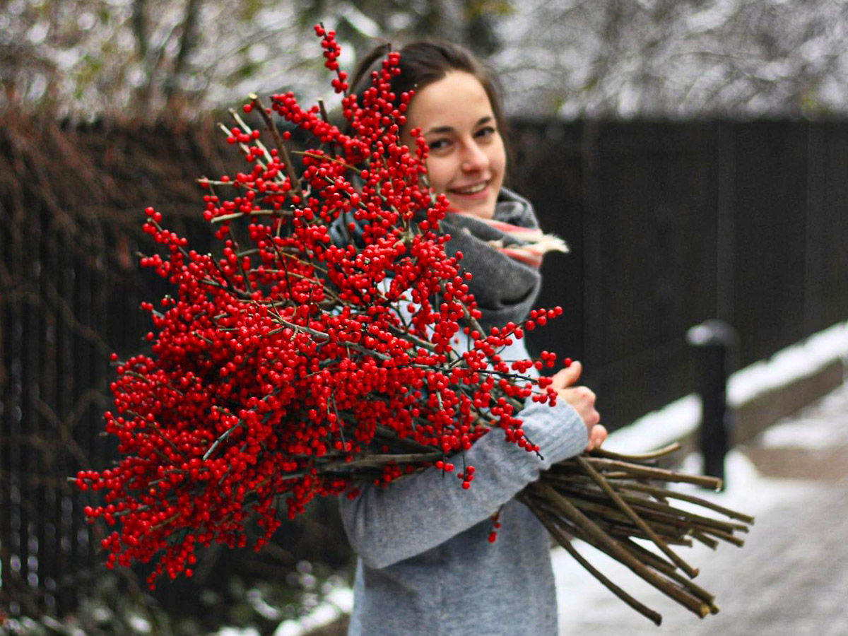 Ilex Verticillata by kwiatyimiut_kwiaciarnia on Thursd