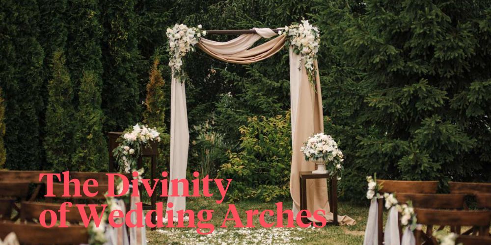 Wedding arch for wedding venues header on Thursd 