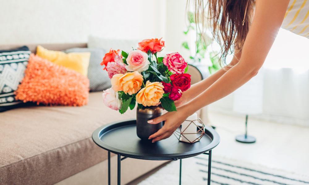 Container for cut flowers