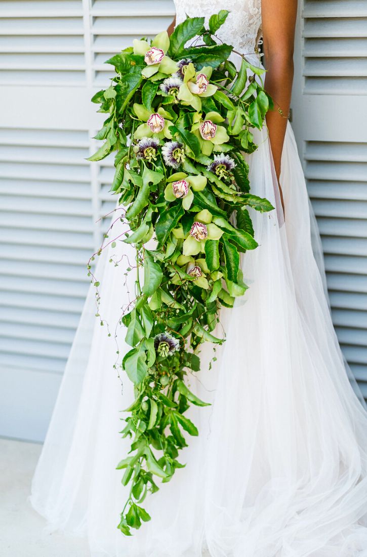 Cymbidium Flowers for Weddings Bridal Bouquet on Thursd