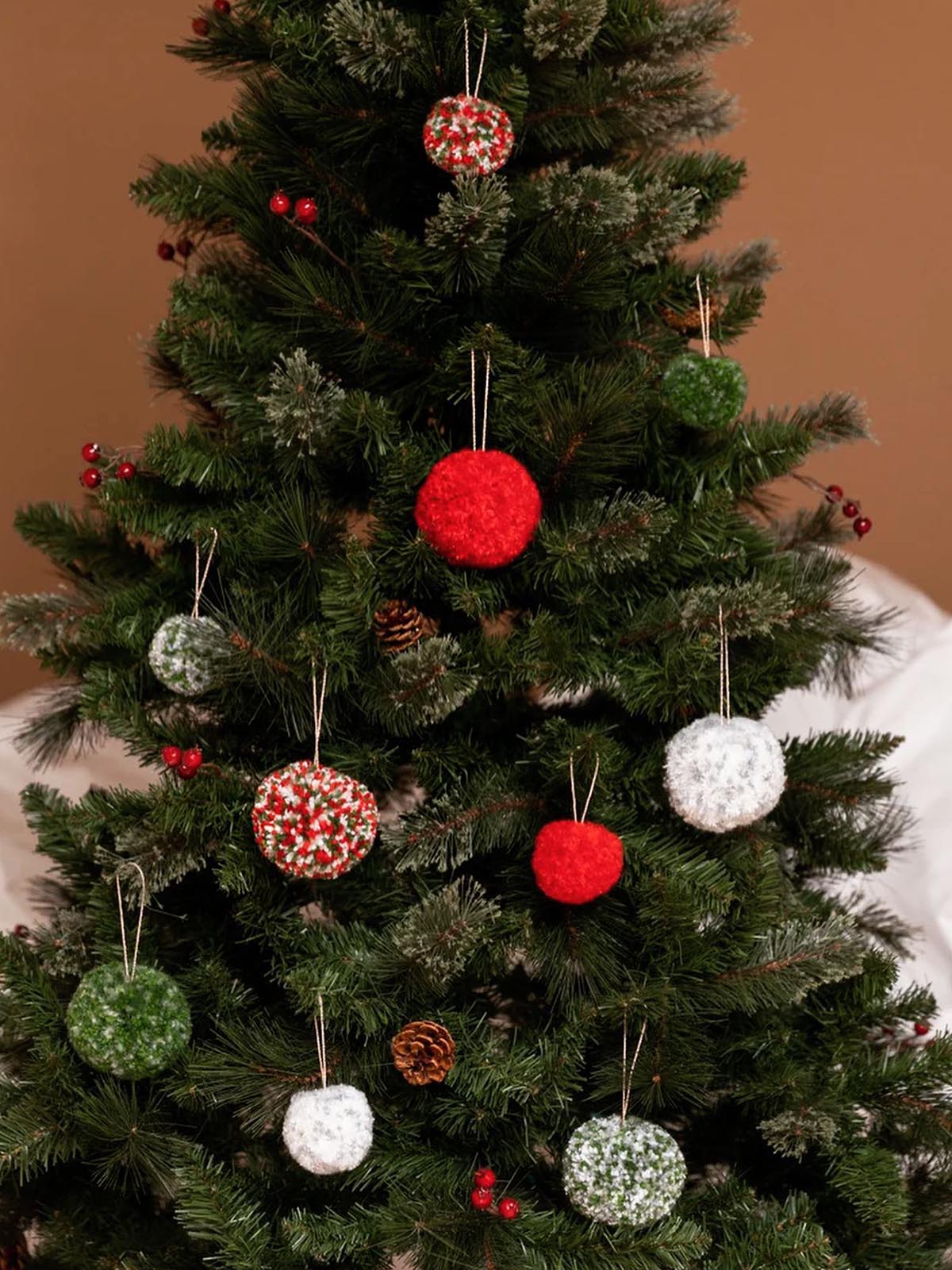 TikTok Christmas Trends pompom ornaments on Thursd