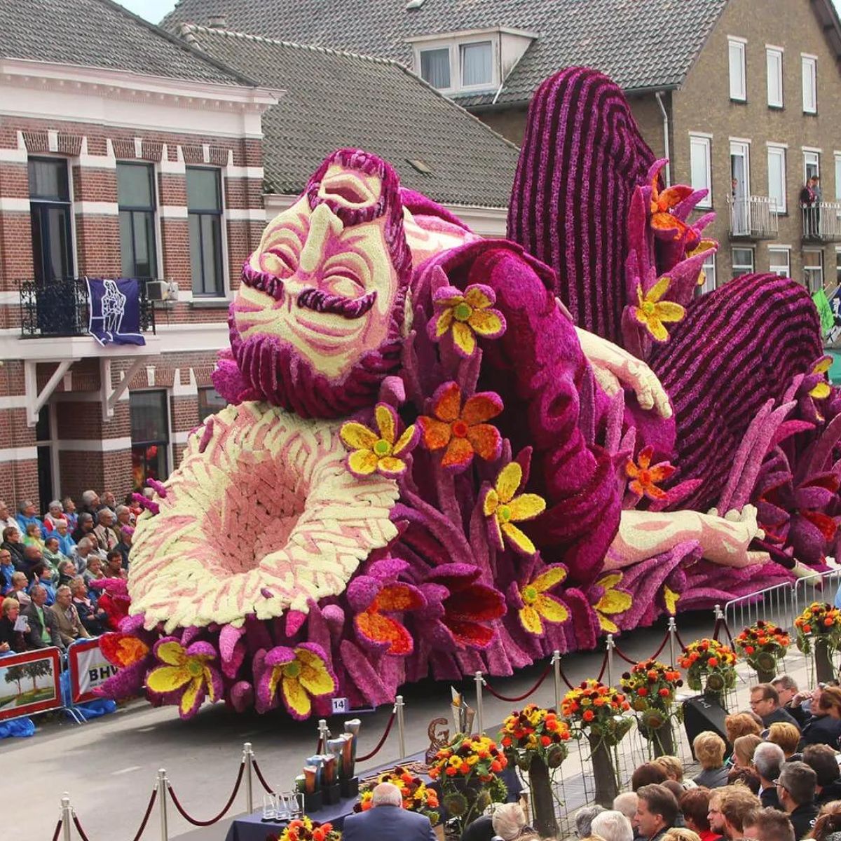 The Dutch Flower Parade featured on Thursd
