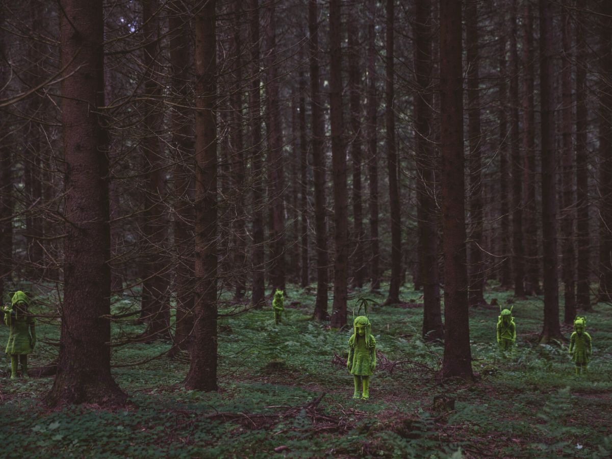 Mossy people series by Kim Simonsson