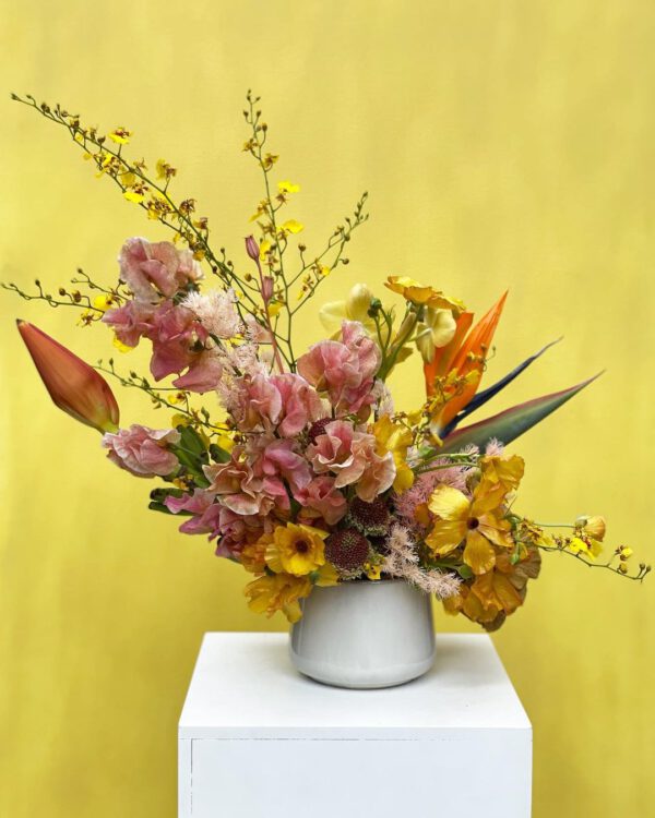 20 Pretty Easter Flower Arrangements Yellow Floral Design