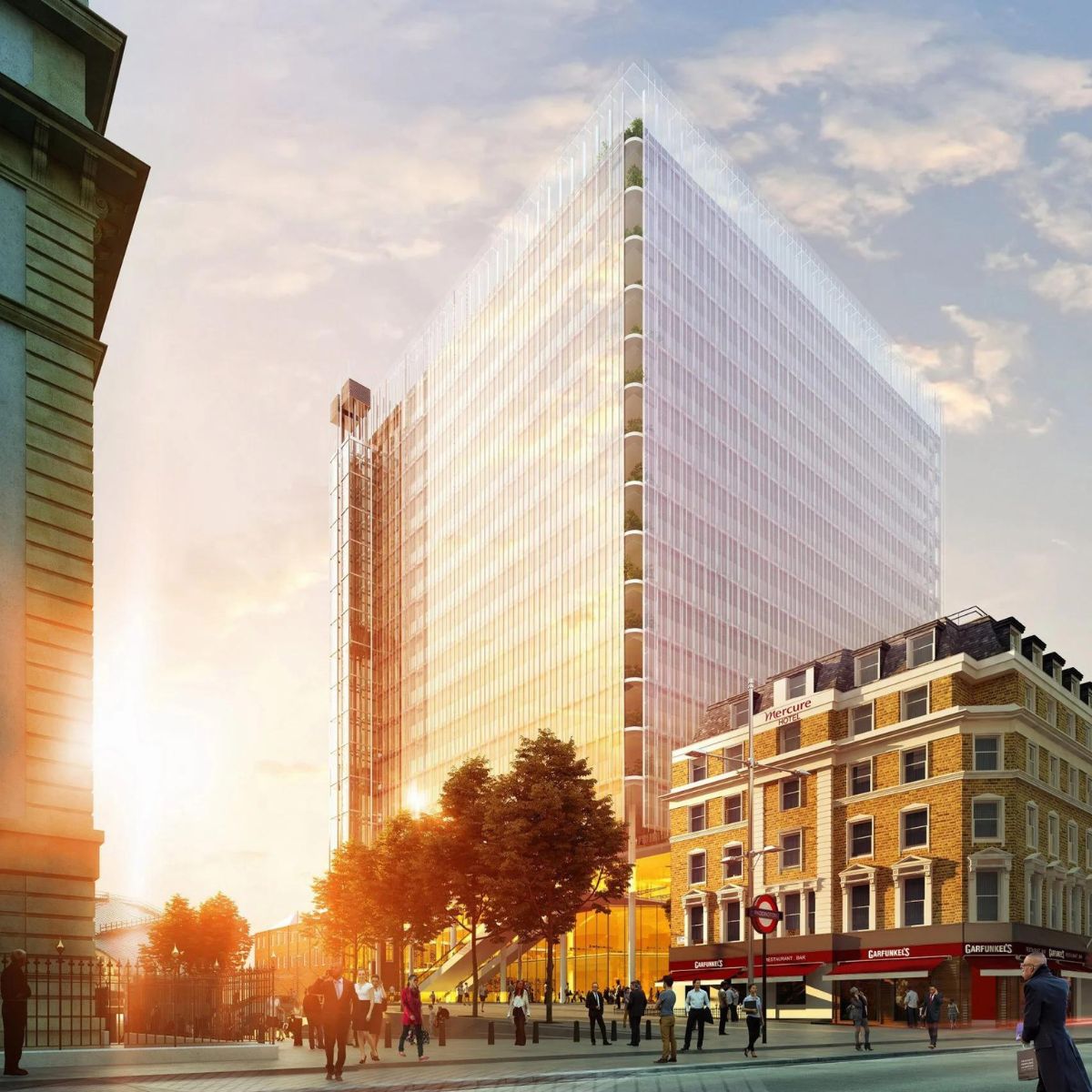 Paddington Square by Renzo Piano