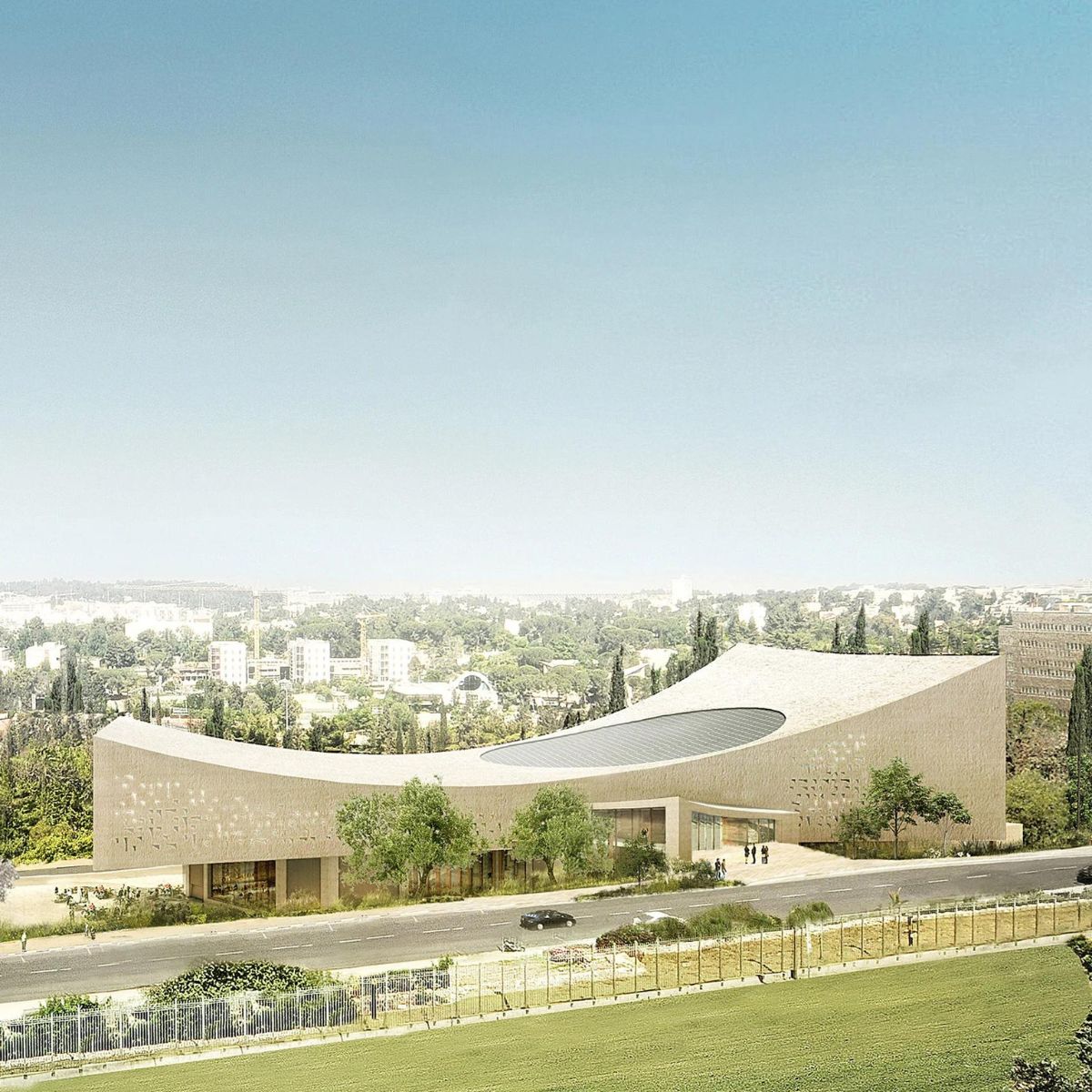 National Library of Israel by Herzog and de Meuron