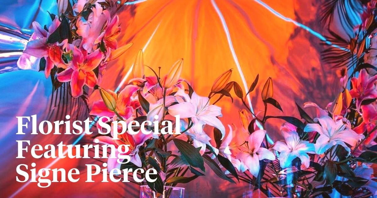 Florist Special featuring signe pierce header