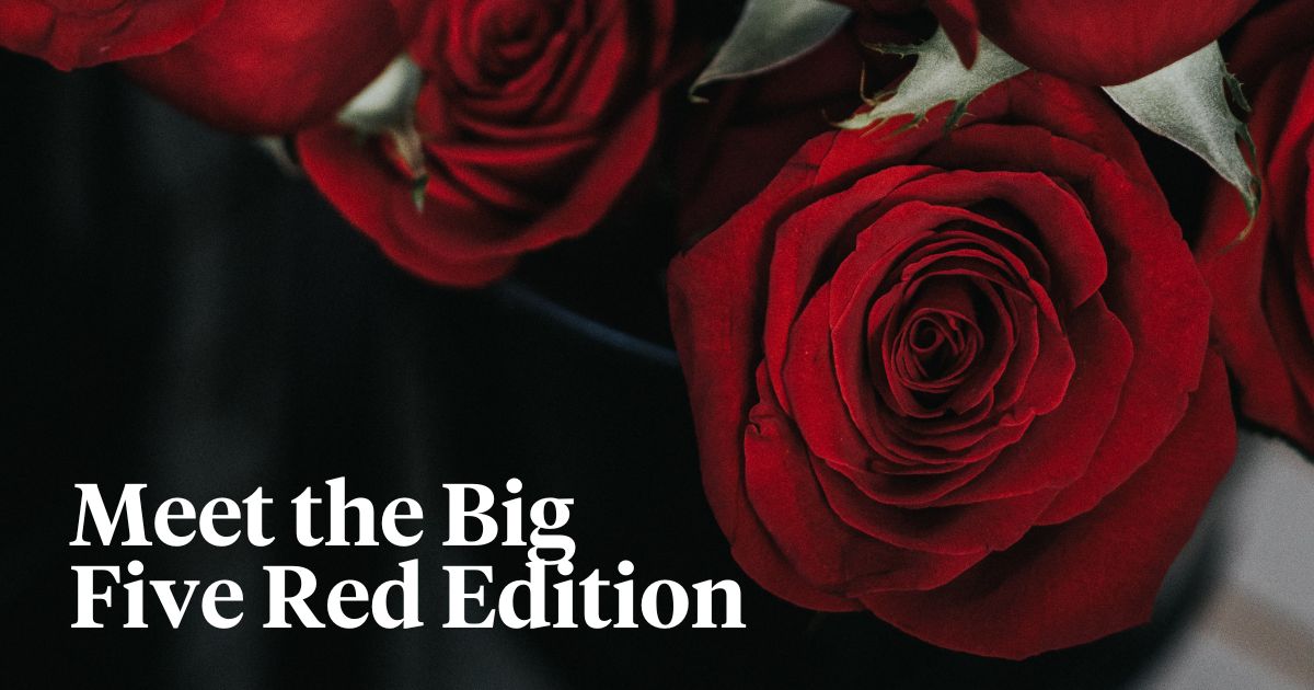 The big five red edition header