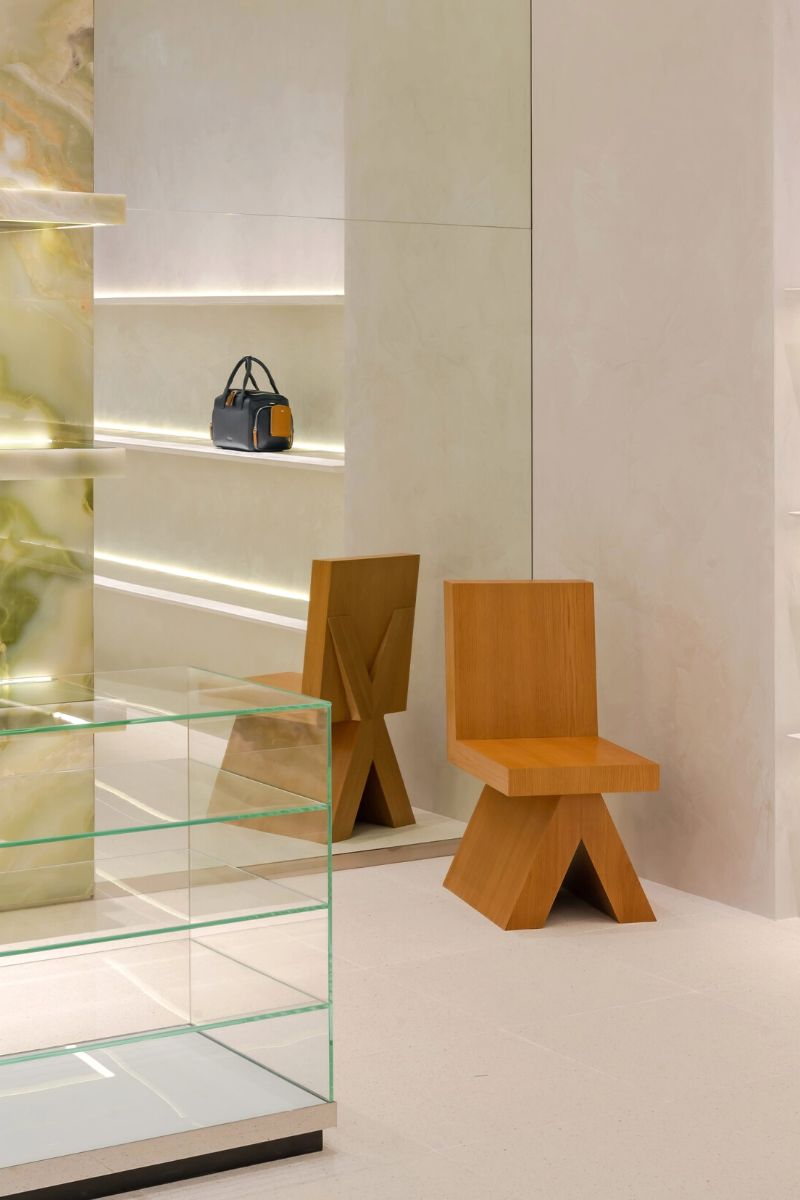 Biophilia and Fashion Meet at a Luxury Bag Store
