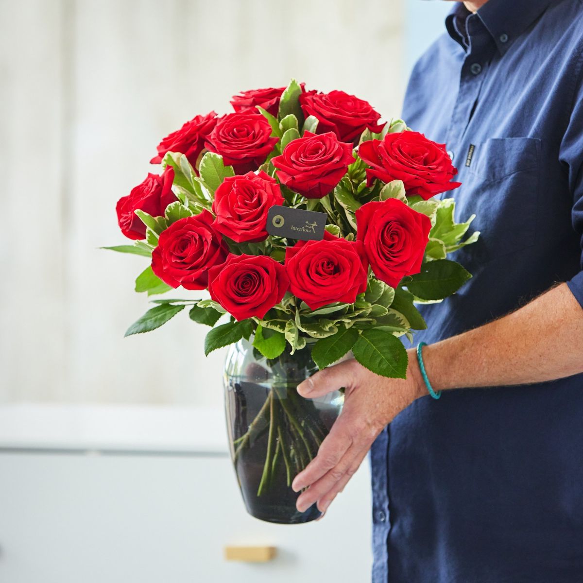 Red Roses + Petals = LOVE Romance Package