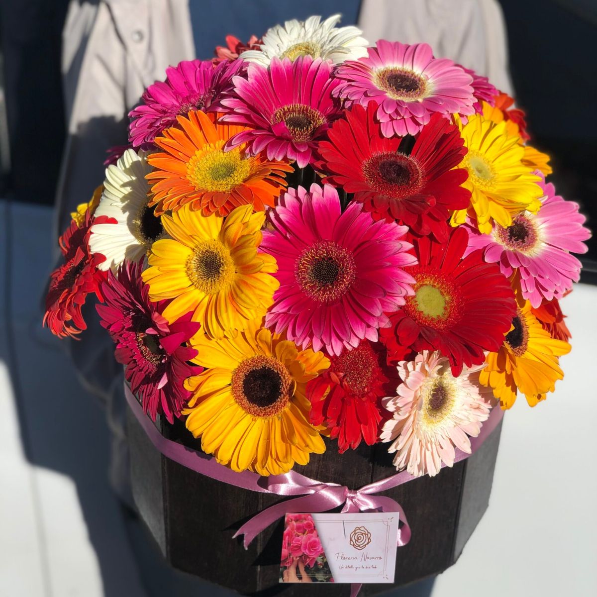 A wonderful and meaningful gift with gerberas
