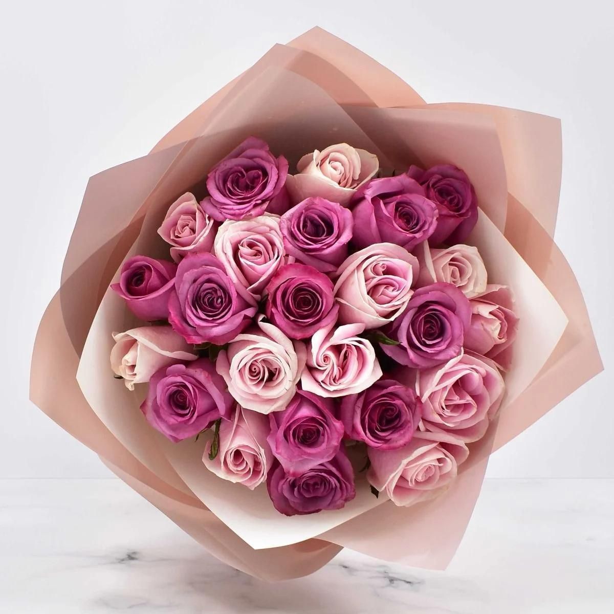 Pink rose bouquet and their meaning
