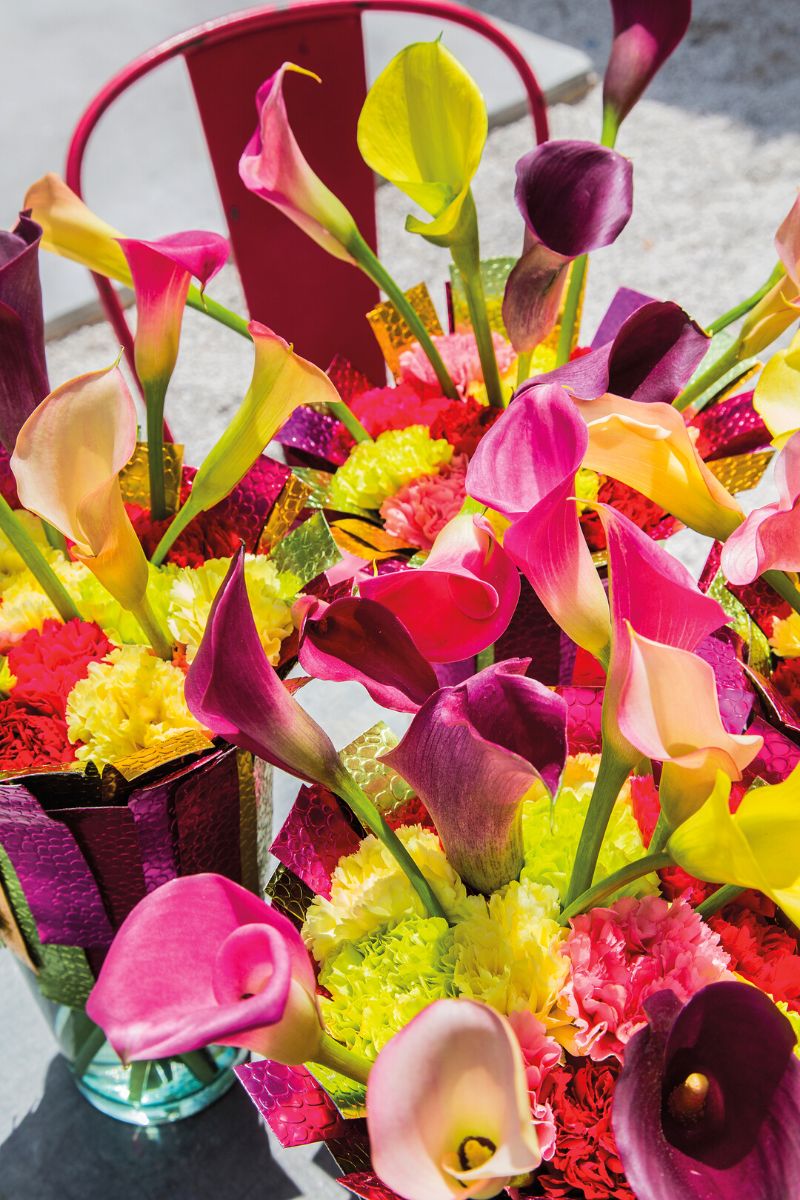 Simply Calla ideas for valentines day using calla