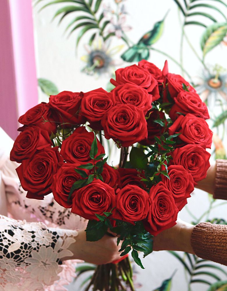 Porta Nova Red Naomi Rose Heart by Pirjo Koppi for Valentine's Day