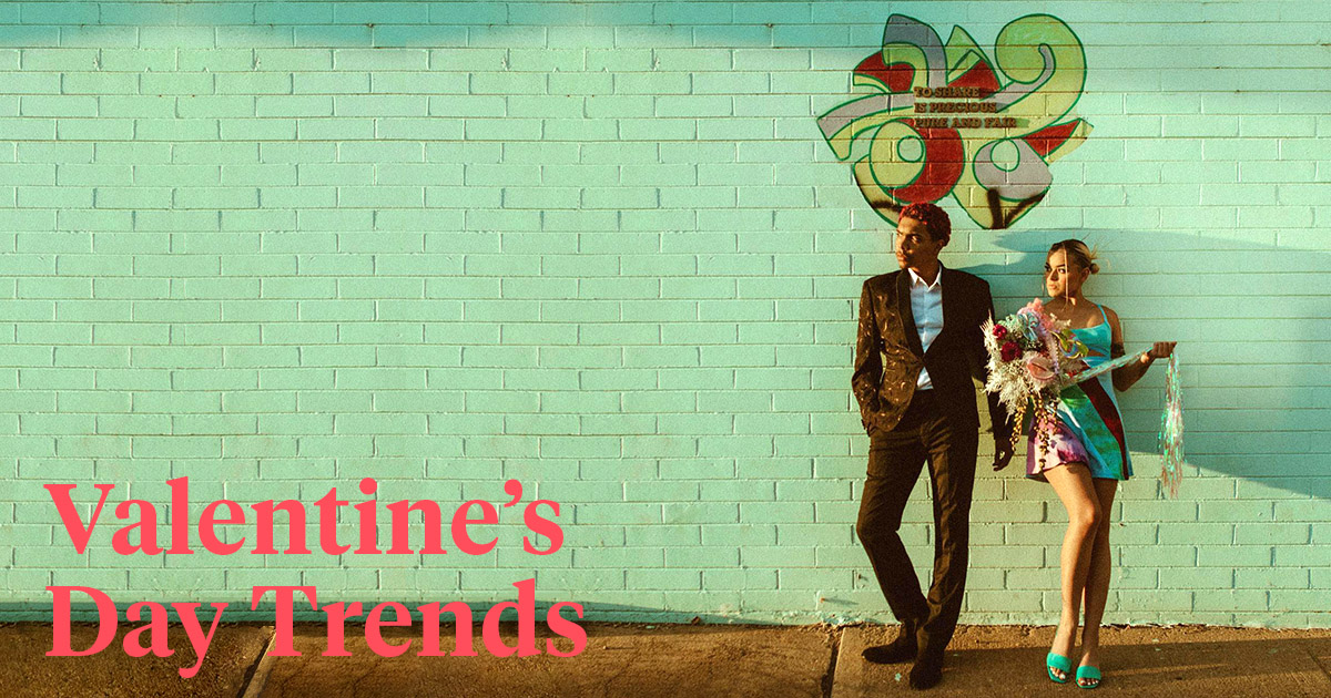 Valentines Day Trends 2023 header on Thursd
