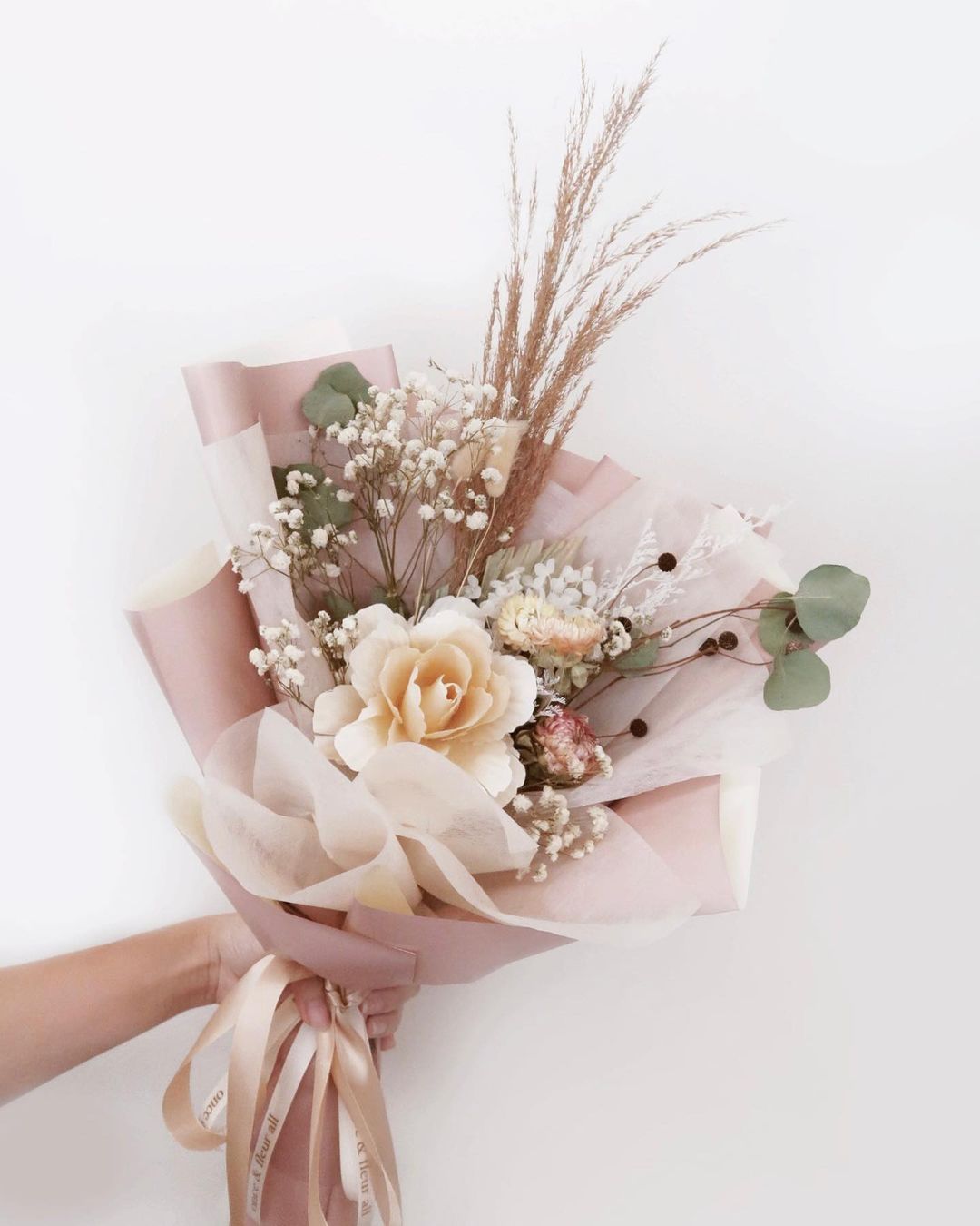 Gypsophila Valentines bouquet