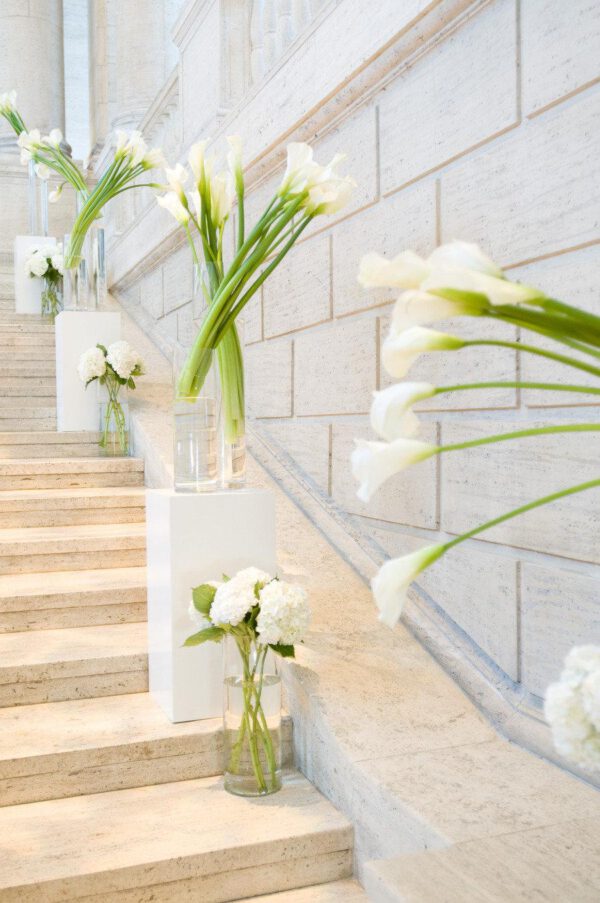 What Are the Wedding Flowers for 2021 - calla flowers as wedding flower - Angie Silvy Photography + Gloria Wong Design - on thursd