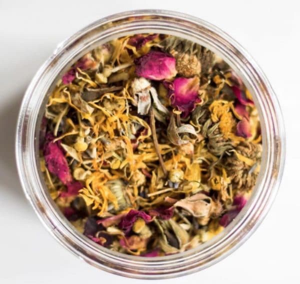 herbal bath tea article product inside on thursd